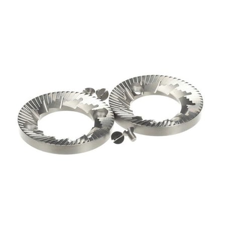 Schaerer Grinding Disc Set 65 2-Hole+Screws 3370065007